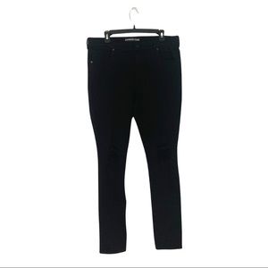 Express Women's Jean Leggings Distressed High Rise